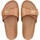 Sapatos Mulher Sandálias Tommy Hilfiger Sandálias em pele Castanho