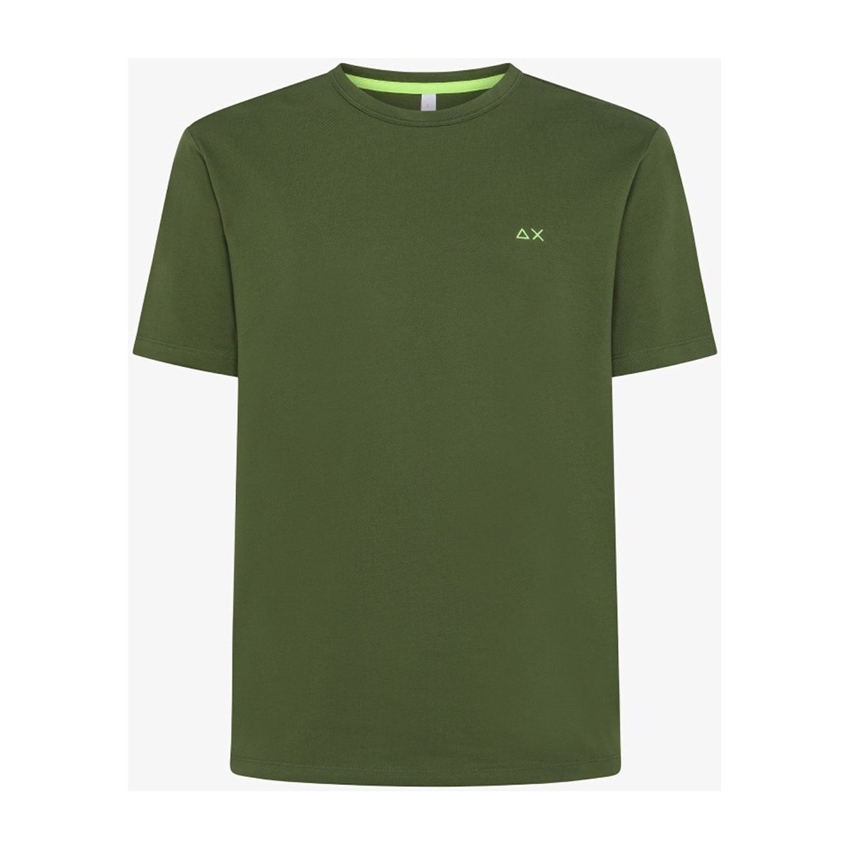 Textil Homem T-Shirt mangas curtas Sun68 T34123 Verde