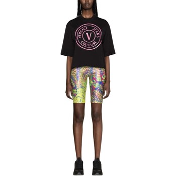 Versace Jeans Couture baroque-print drawstring shorts