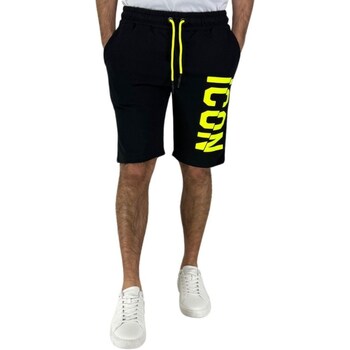 Textil Homem Shorts / Bermudas Icon IU8068B Preto