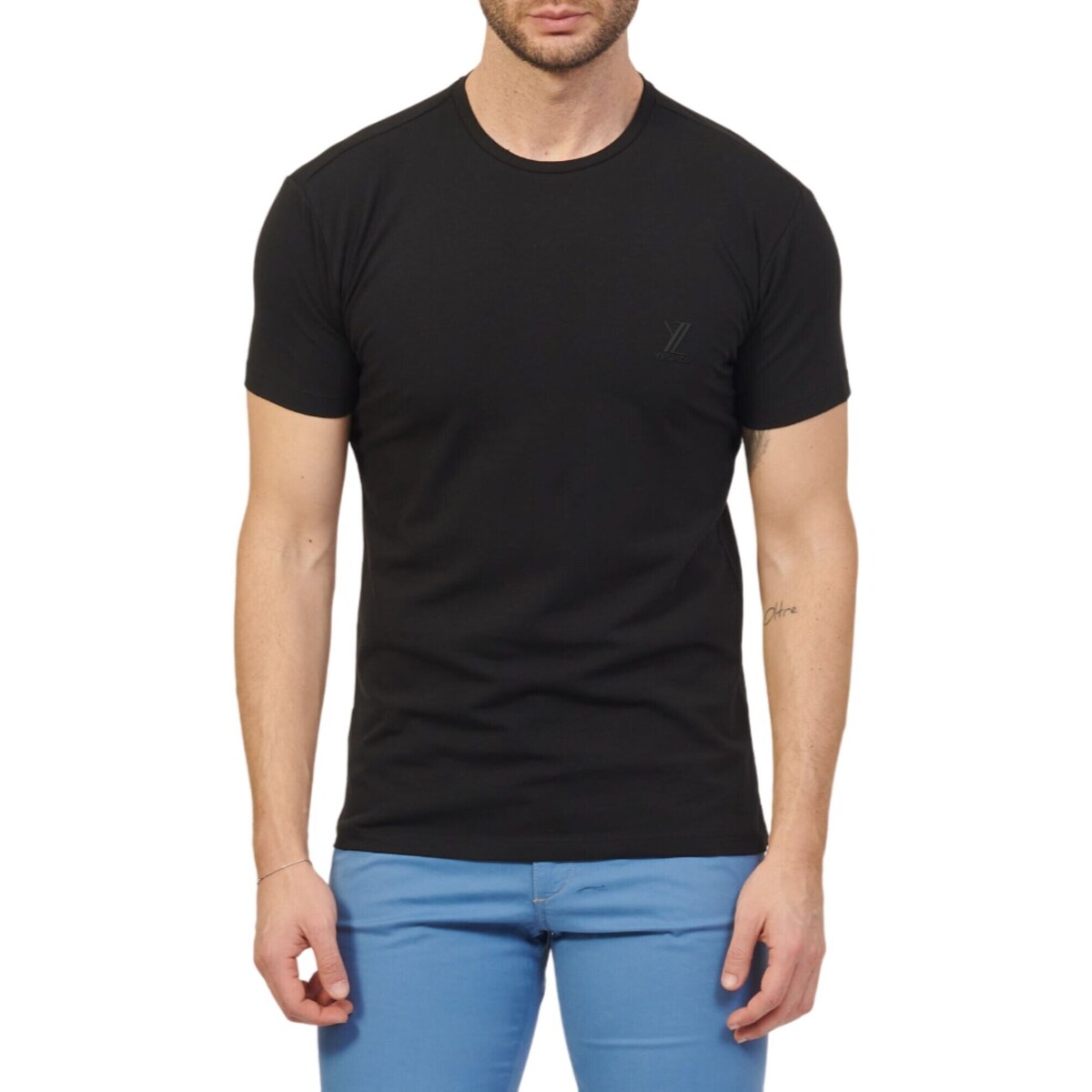 Textil Homem T-shirts e Pólos T778-TA00 Preto