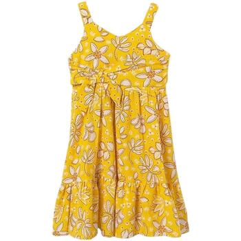Textil Rapariga Vestidos Mayoral  Amarelo