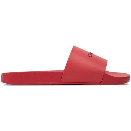 Sapatos Homem Chinelos Calvin Klein Micro HM0HM00455 Vermelho