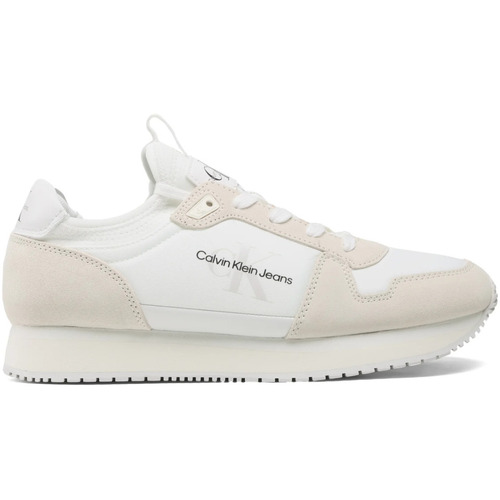 Sapatos Homem Sapatilhas Calvin Klein Jeans YM0YM00553 Branco