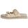 Sapatos Mulher Chinelos WHITE Guess FATEMA3 Ouro