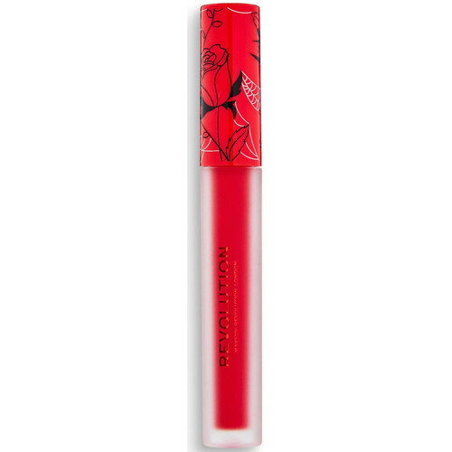 beleza Mulher Batom Makeup Revolution Vinyl Liquid Lipstick - Haunted Vermelho