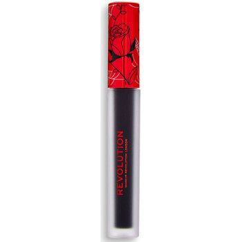 beleza Mulher Batom Makeup Revolution Vinyl Liquid Lipstick - Nightmare Preto