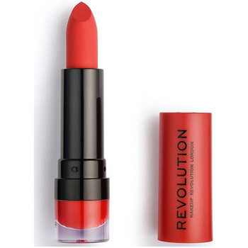 beleza Mulher Batom Makeup Revolution Matte Lipstick - 134 Ruby Vermelho