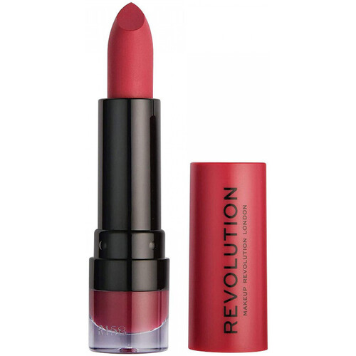 beleza Mulher Batom Makeup Revolution Matte Lipstick - 141 Rouge Vermelho