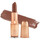 beleza Mulher Batom Makeup Revolution Iconic Matte Nude Lipstick - Inspiration Castanho