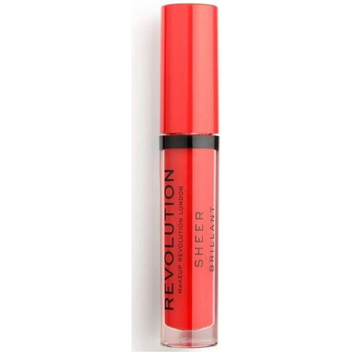 beleza Mulher Gloss Makeup Revolution Sheer Brilliant Lip Gloss - 133 Destiny Laranja