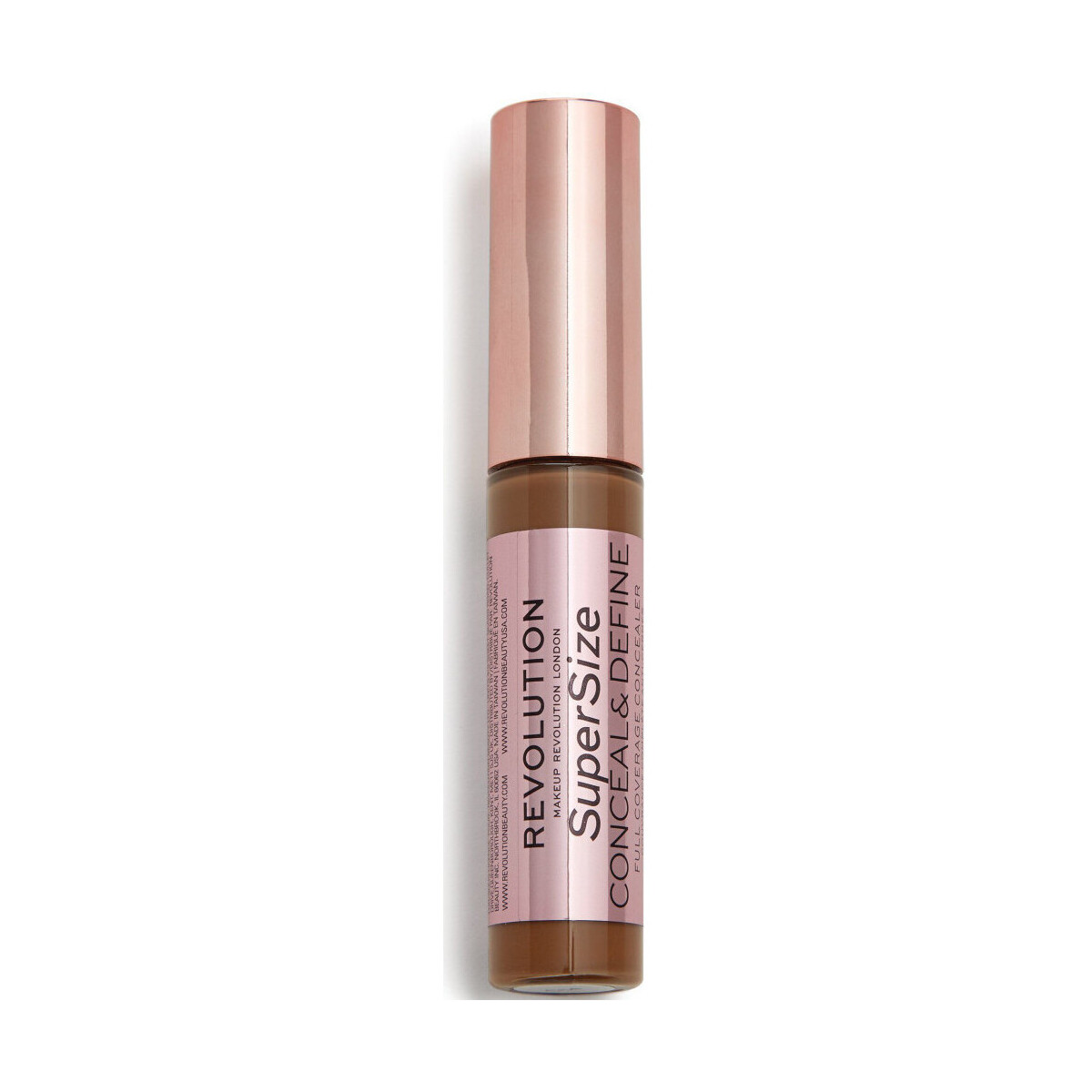 beleza Mulher Redutor de bolsas e corrector Makeup Revolution Concealer Conceal & Define Super Size - C14 Castanho