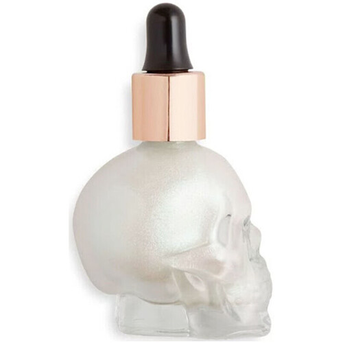 beleza Mulher Iluminador Makeup Revolution Liquid Highlighter Halloween Skull - Ghosted Cinza