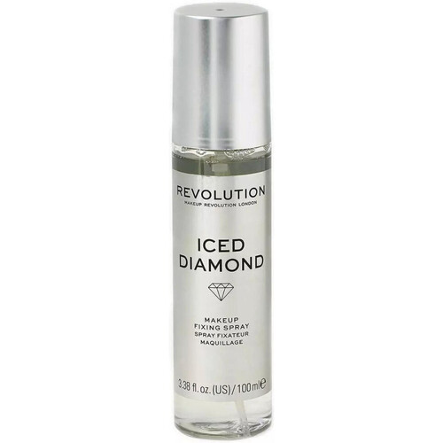 beleza Mulher Base rosto Makeup Revolution Rose Fizz Makeup Fixing Spray - Iced Diamond Branco