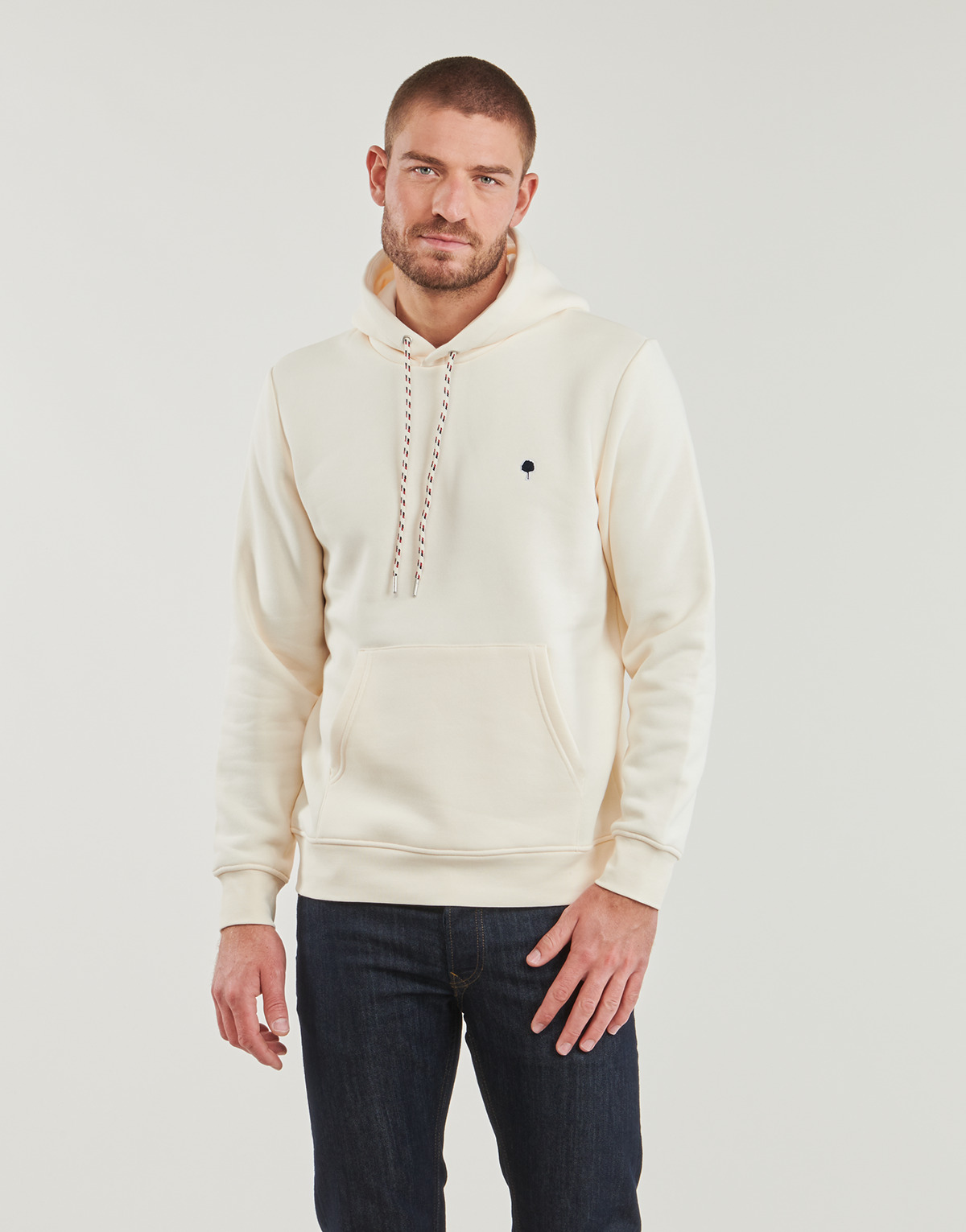 Textil Homem Sweats Faguo DIRAC SWEAT COTTON Bege