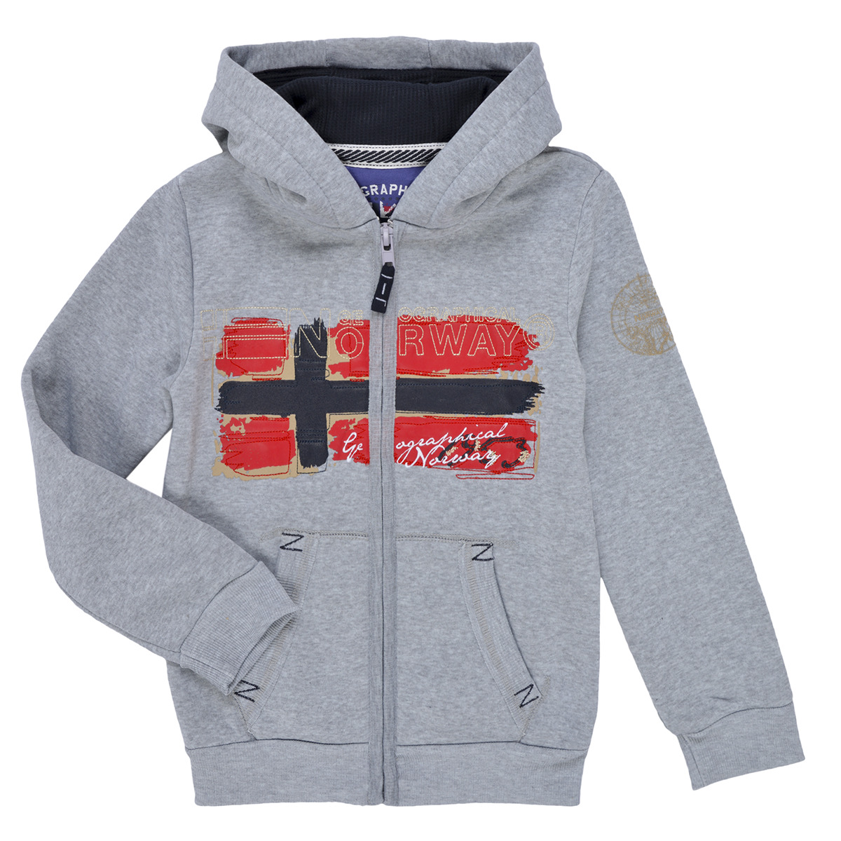 Textil Rapaz Sweats Geographical Norway GAYTO Cinza / Mistura