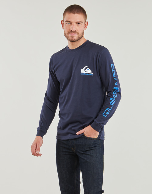 Quiksilver COMP LOGO LS Marinho