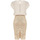 Textil Mulher Vestidos Rinascimento CFC0119578003 Ouro