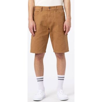 Textil Homem Shorts / Bermudas Dickies DUCK CARPENTER SHORT DK0A4XNG-C41 BROWN DUCK Bege