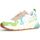 Sapatos Mulher Sapatilhas W6yz SARAH 2018294-01 2F50-LIME/CIPRIA/CAPRI Branco