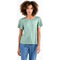 Textil Mulher T-shirts e Pólos Molly Bracken P1677CE-EMERALD GREEN Verde