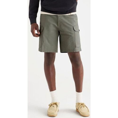 Textil Homem Shorts / Bermudas Dockers A2260 0018 CARGO SHORT-CAMO Verde