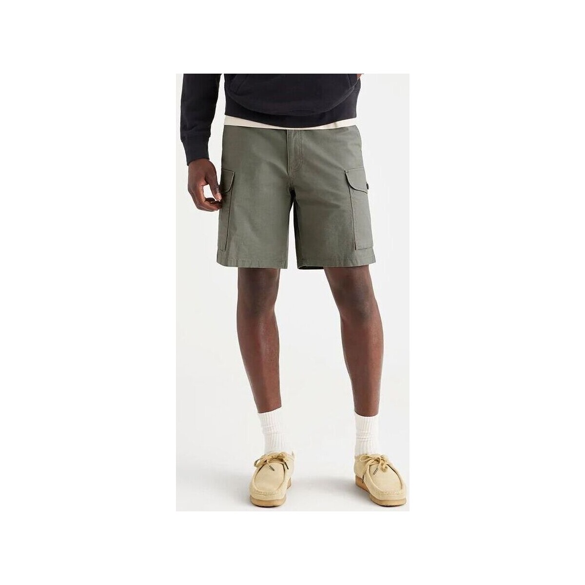 Textil Homem Shorts / Bermudas Dockers A2260 0018 CARGO SHORT-CAMO Verde