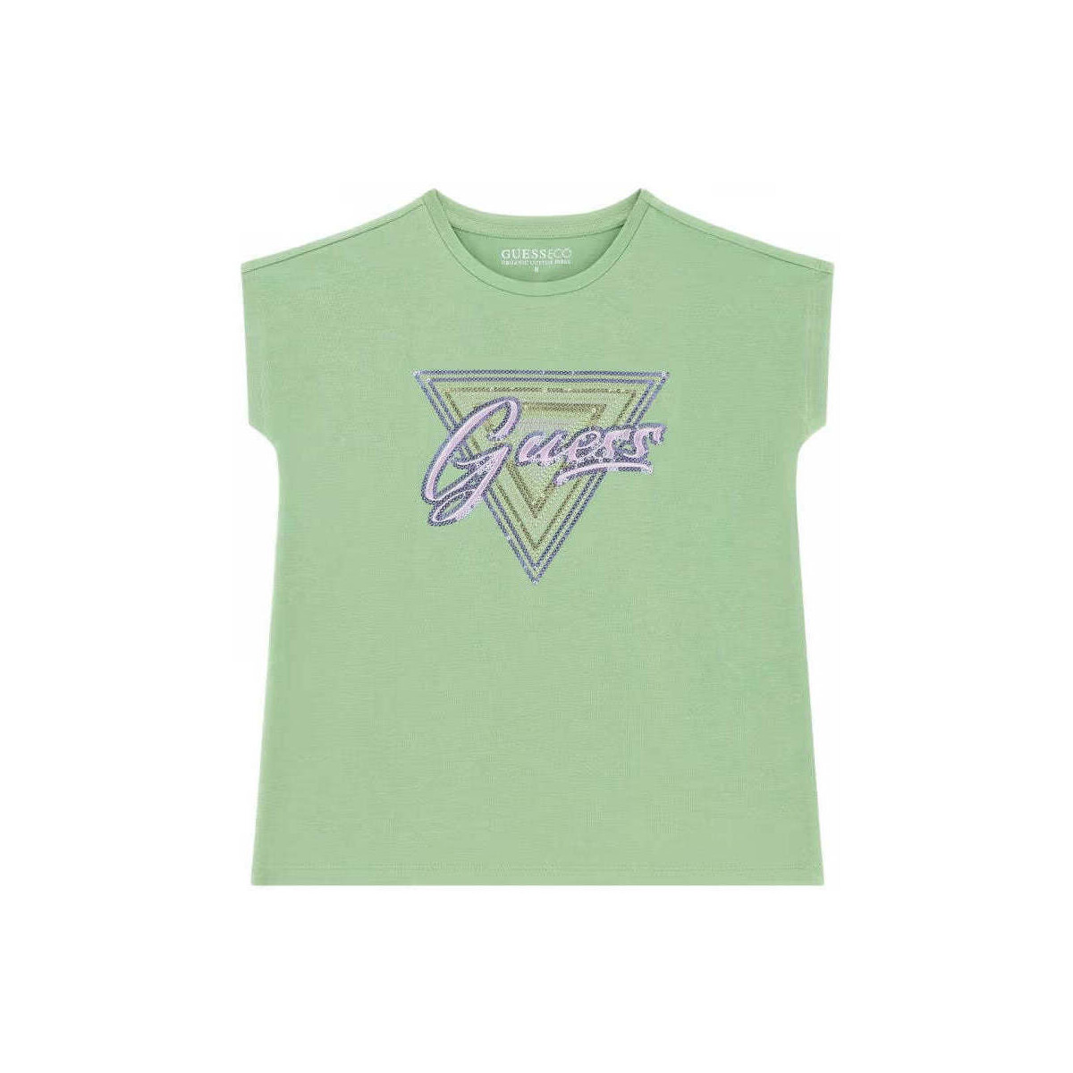 Textil Rapariga T-shirts e Pólos Guess J4GI21-G8EJ-4-22 Verde