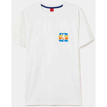 Textil Homem T-shirts e Pólos Lion Of Porches LP004288-001-1-1 Branco