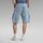 Textil Homem Shorts / Bermudas G-Star Raw D24442 D536 DENIM CARGO LOOSE-SUN FADED CLOUDBURST Azul