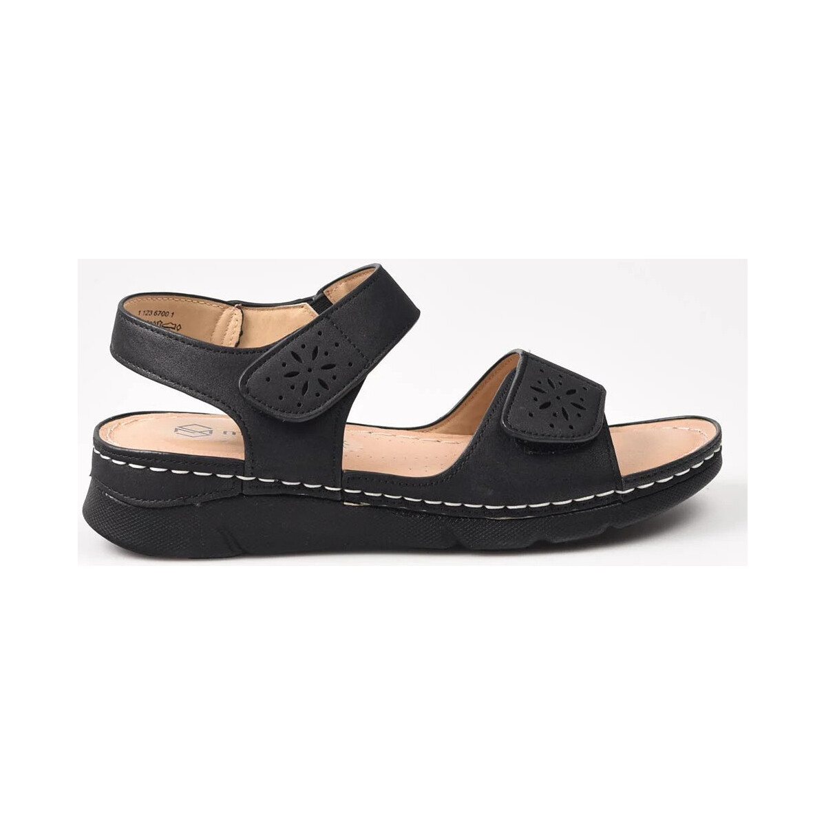 Sapatos Mulher Sapatos & Richelieu Mysoft Sandalias  23M024 Negro Preto