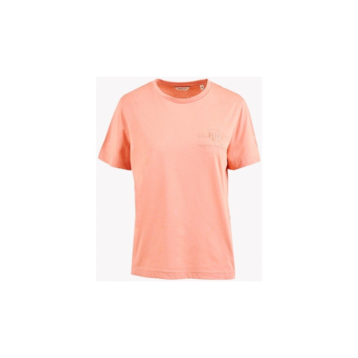 Textil Mulher T-shirts e Pólos Gant T-shirt Tonal Archive Shield Rosa