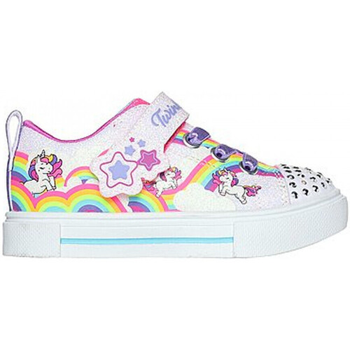 Sapatos Criança Sapatilhas Skechers Twinkle sparks - jumpin' clou Multicolor