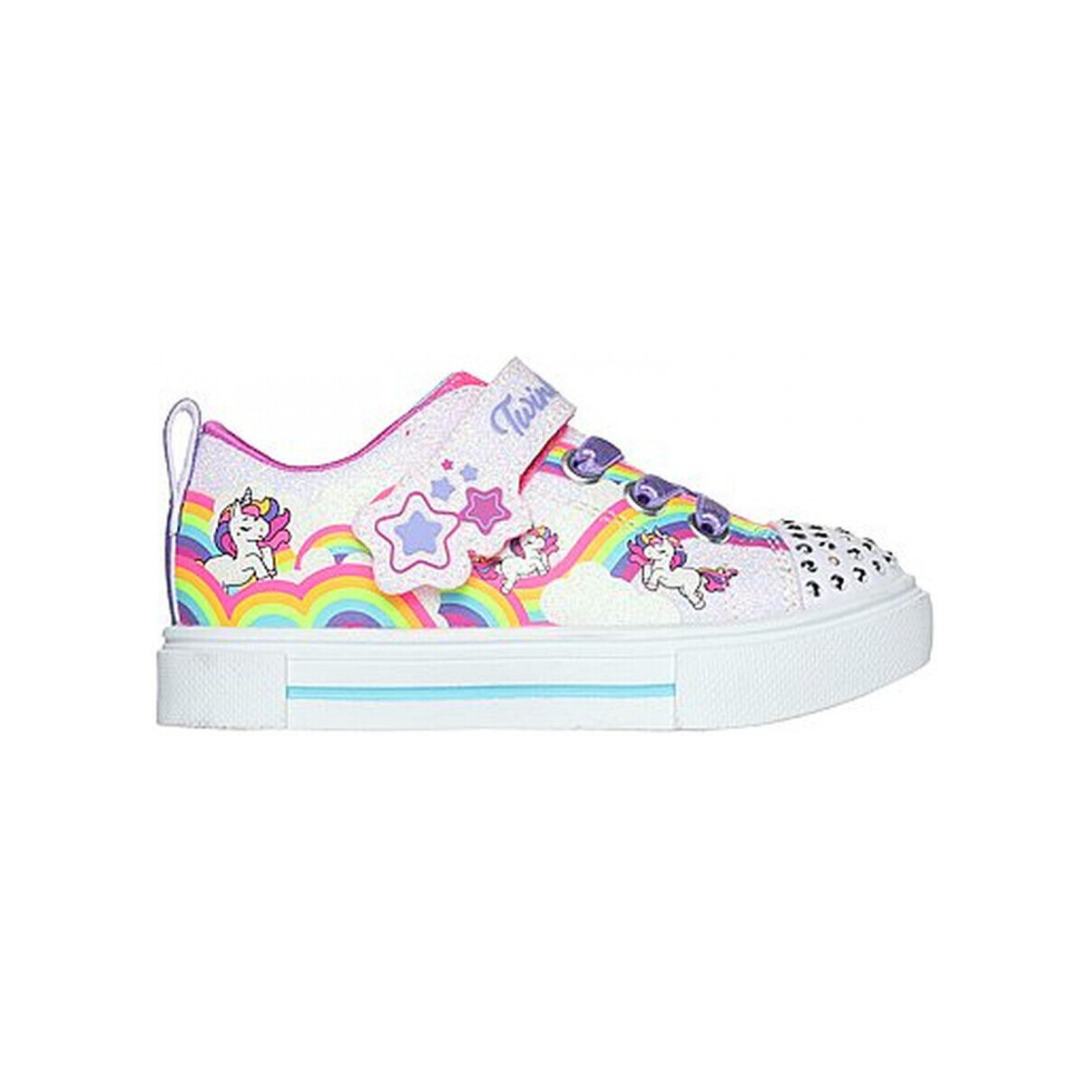 Sapatos Rapariga Sapatilhas Skechers Twinkle sparks - jumpin' clou Multicolor