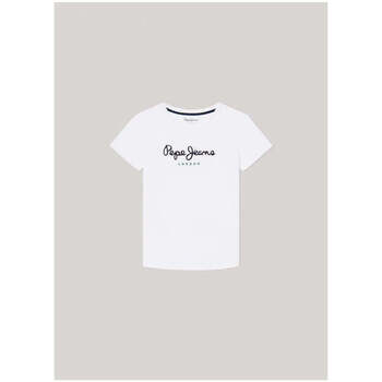 Textil Rapaz T-shirts e Pólos Pepe rtel jeans PB503493-800-1-21 Branco