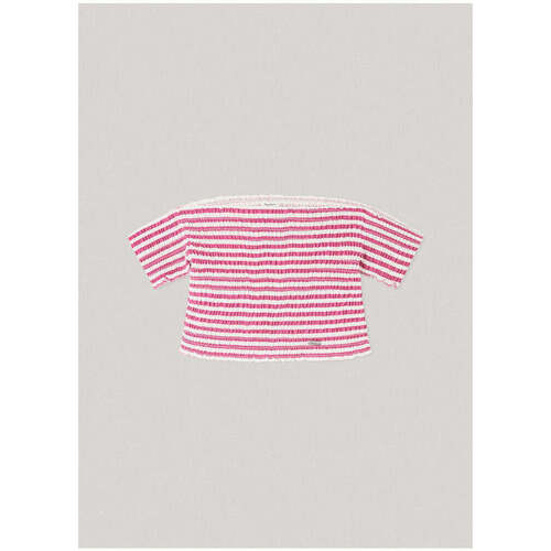 Textil Rapariga Heartbreak Havsskumsfärgade leggings med mönster Pepe Swim JEANS PG503071-363-9-21 Rosa