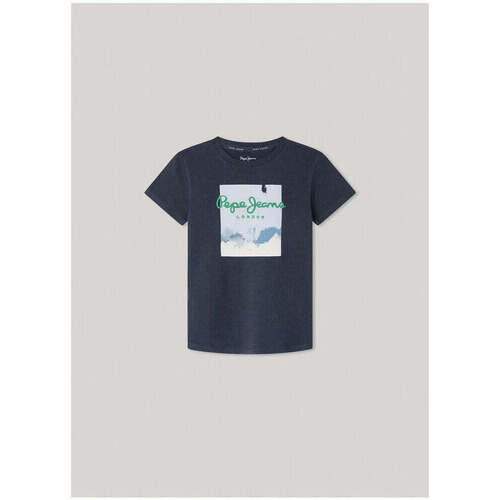 Textil Rapaz T-shirts e Pólos Pepe jeans PB503844-594-3-21 Azul