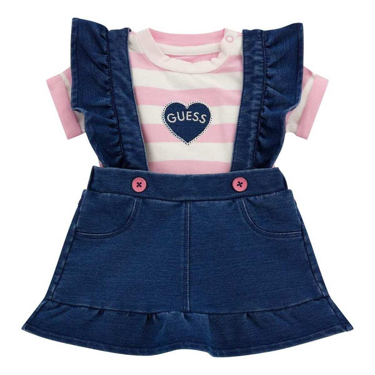 Textil Rapariga Conjunto Guess A4RG08K9NF3 Rosa