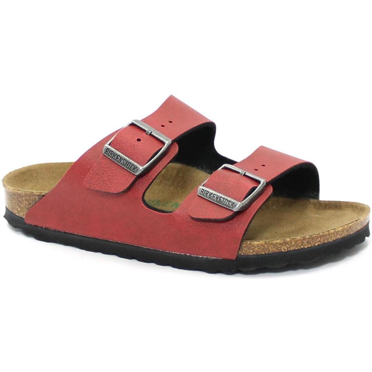 Sapatos Mulher Chinelos Birkenstock BIR-RRR-1009501-BO Vermelho