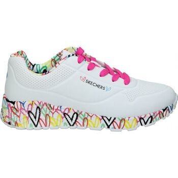 Sapatos Criança Sapatilhas Skechers 314976L-WMLT Branco