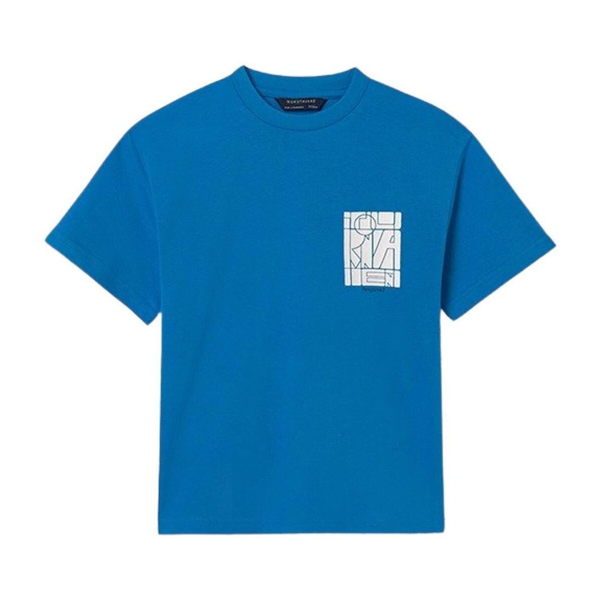 Textil Rapaz T-Shirt PS158 mangas curtas Mayoral  Azul