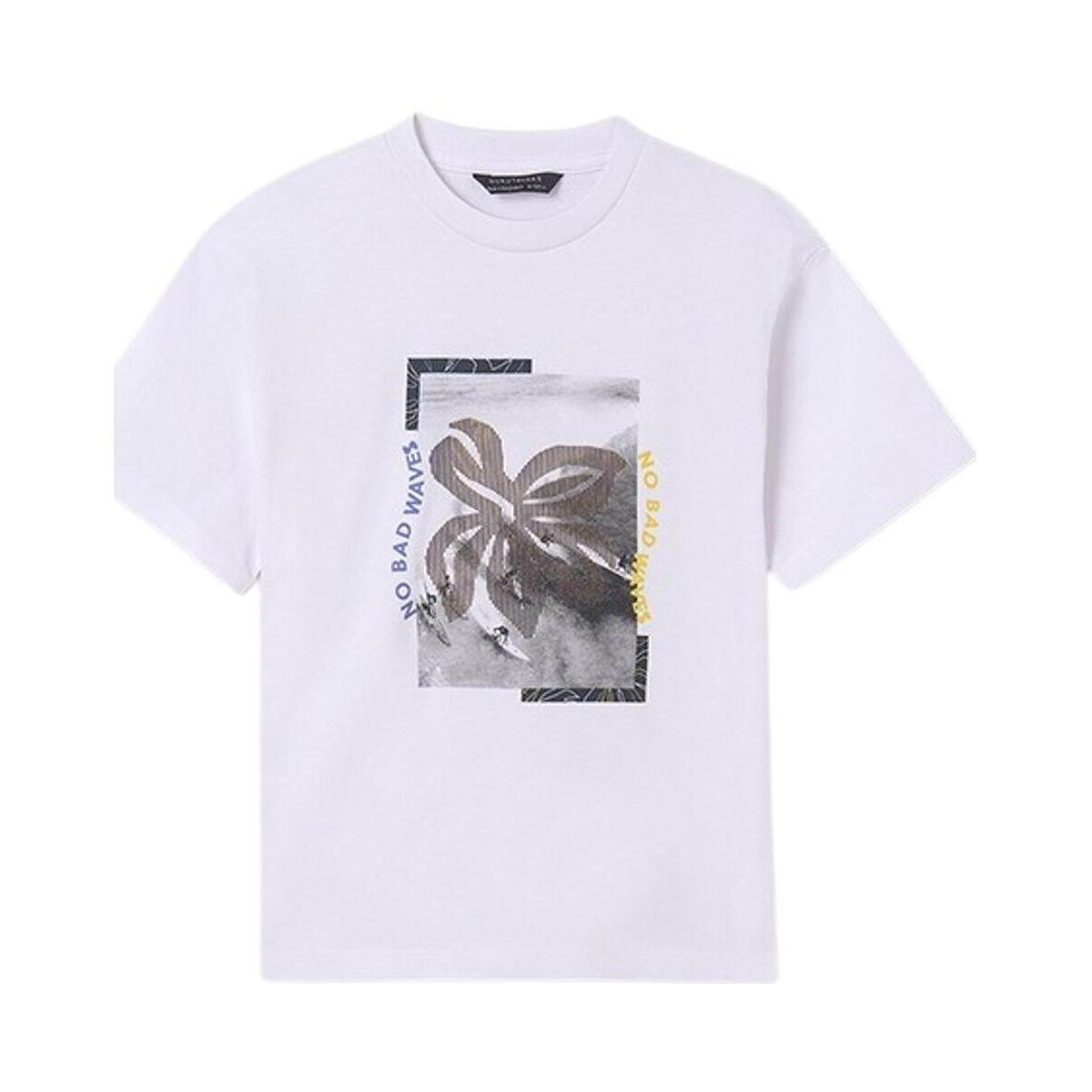 Textil Rapaz T-Shirt mangas curtas Mayoral  Branco