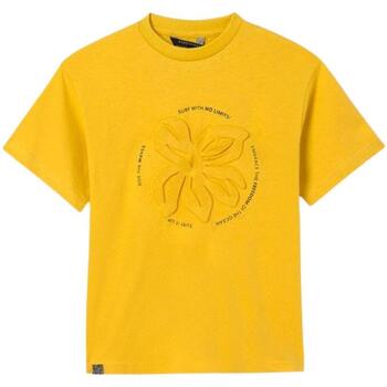 Textil Rapaz T-Shirt mangas curtas Mayoral  Amarelo