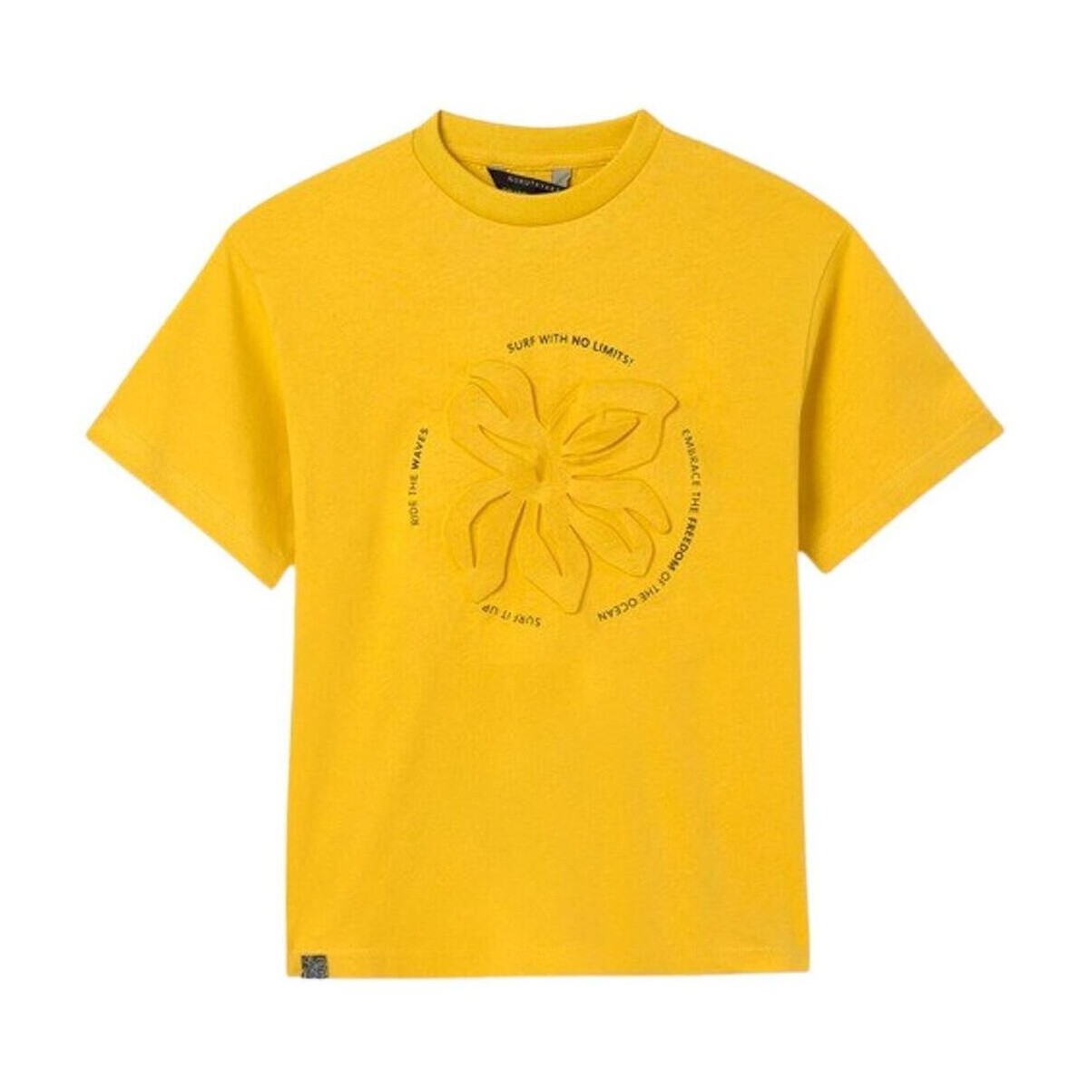 Textil Rapaz T-Shirt mangas curtas Mayoral  Amarelo