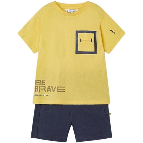 Textil Rapaz Shorts / Bermudas Mayoral  Amarelo