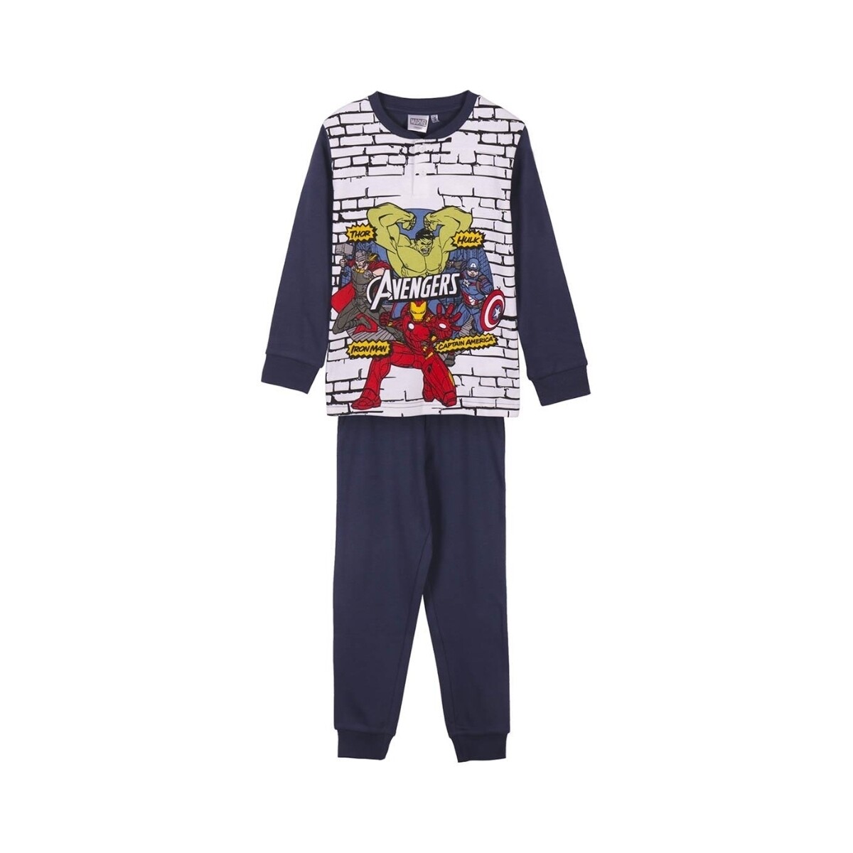 Textil Rapaz Pijamas / Camisas de dormir Avengers 2900000705A Azul