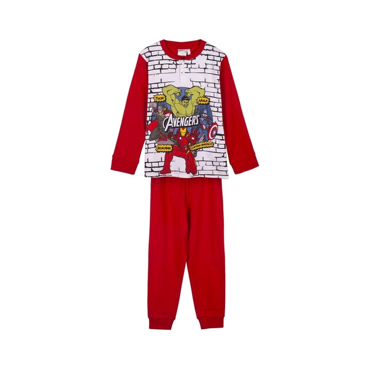 Textil Rapaz Pijamas / Camisas de dormir Avengers 2900000705B Vermelho