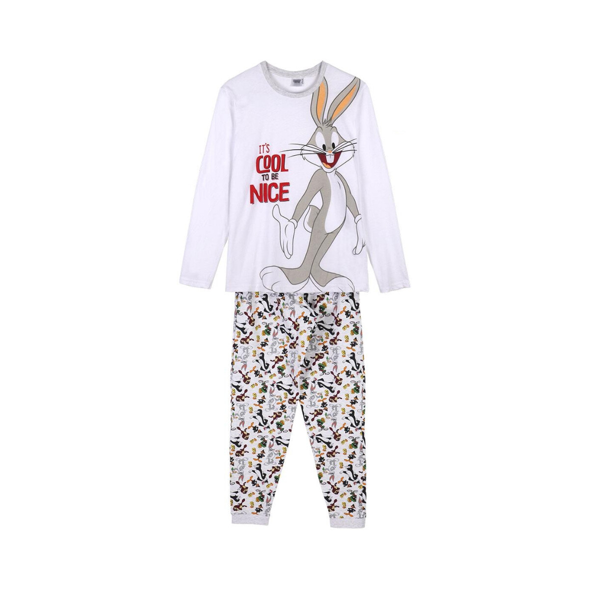 Textil Mulher Pijamas / Camisas de dormir Dessins Animés 2900000195 Branco