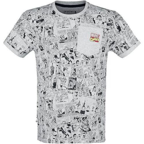 Textil Homem T-shirt mangas compridas Marvel TS265820MAR Multicolor