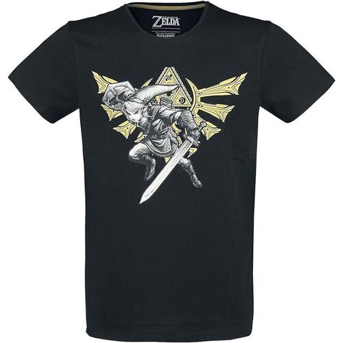 Textil Homem T-shirt mangas compridas Nintendo TS753648ZEL Multicolor